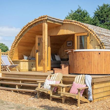 Вілла Barnhorn Glamping Hooe Екстер'єр фото