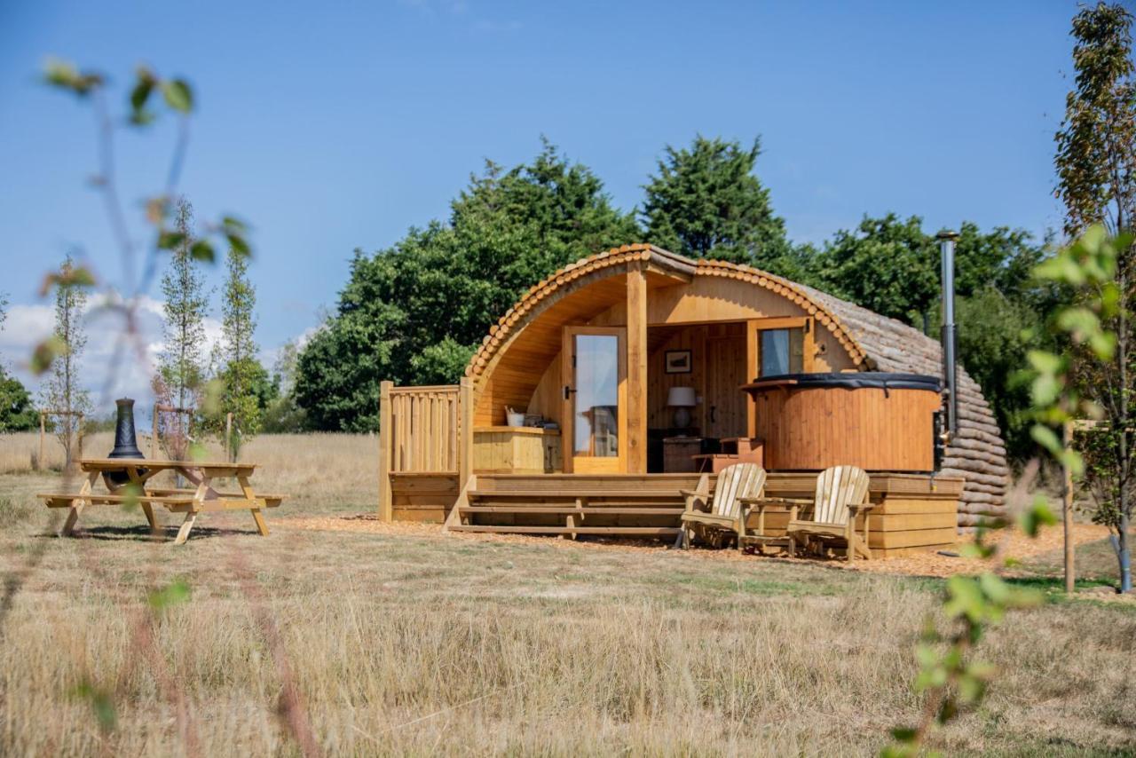 Вілла Barnhorn Glamping Hooe Екстер'єр фото