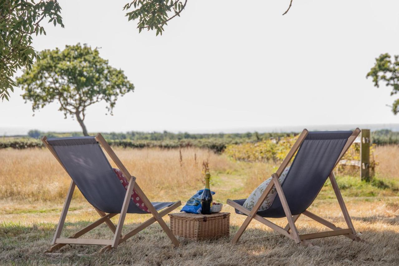 Вілла Barnhorn Glamping Hooe Екстер'єр фото