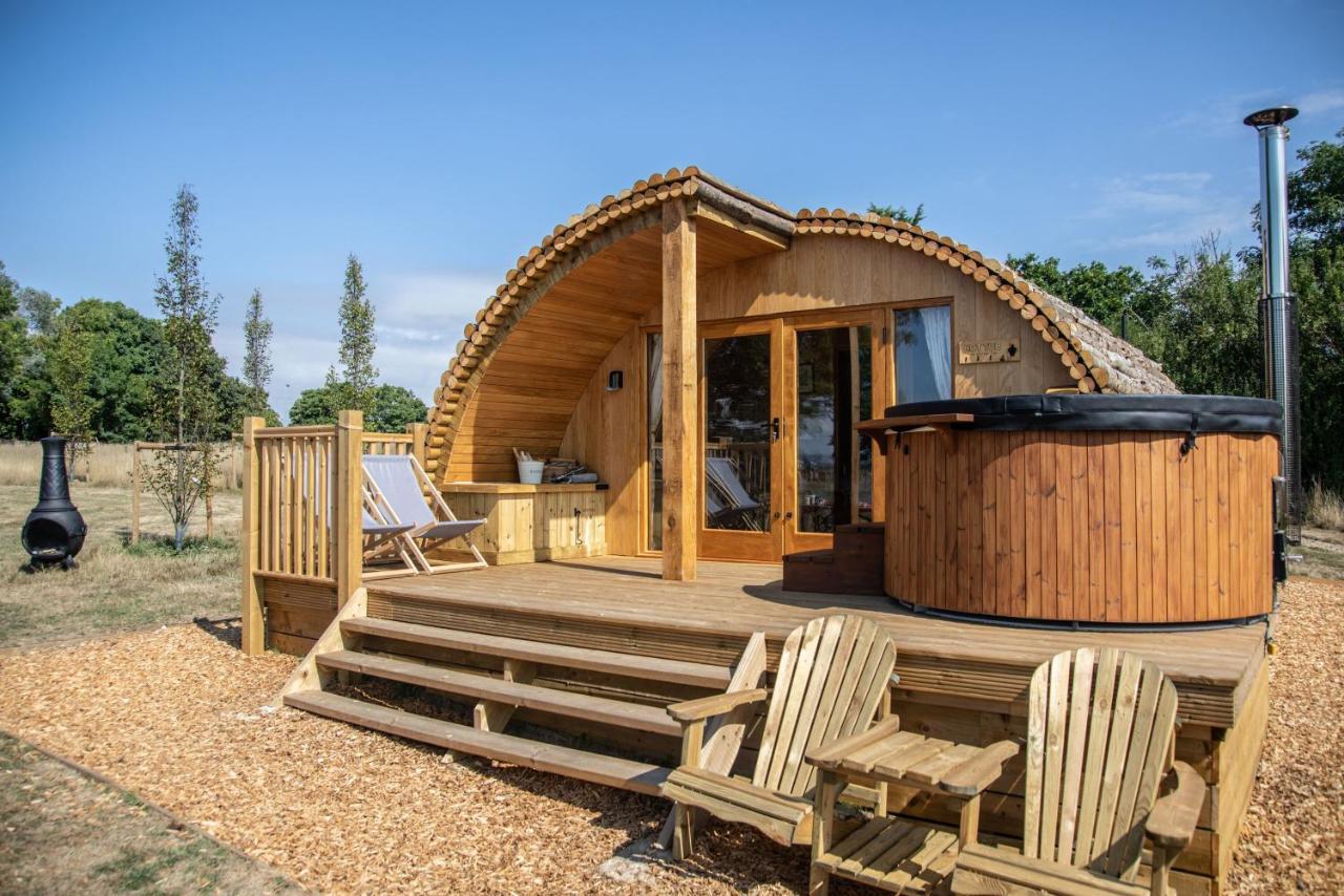 Вілла Barnhorn Glamping Hooe Екстер'єр фото