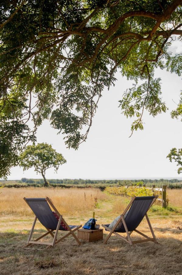 Вілла Barnhorn Glamping Hooe Екстер'єр фото