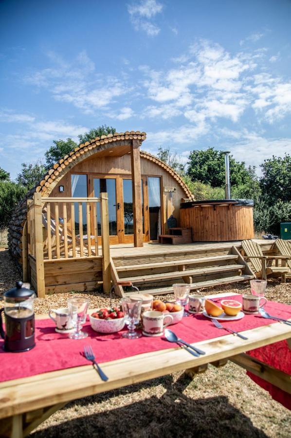 Вілла Barnhorn Glamping Hooe Екстер'єр фото