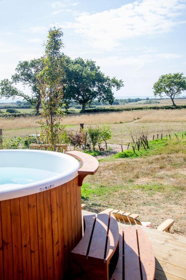 Вілла Barnhorn Glamping Hooe Екстер'єр фото